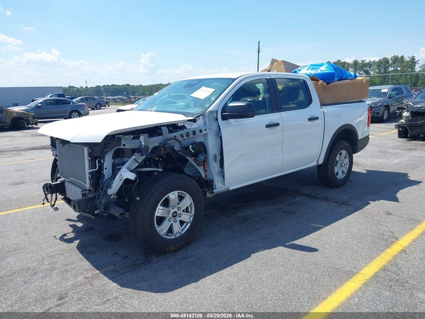 2025 Ford Ranger VIN 1FTER4BH4SLE43470 IAAI salvage auction — FRONT END, Salvage (North Carolina), sold $6,000 on 2026-07-24 (photo 2)