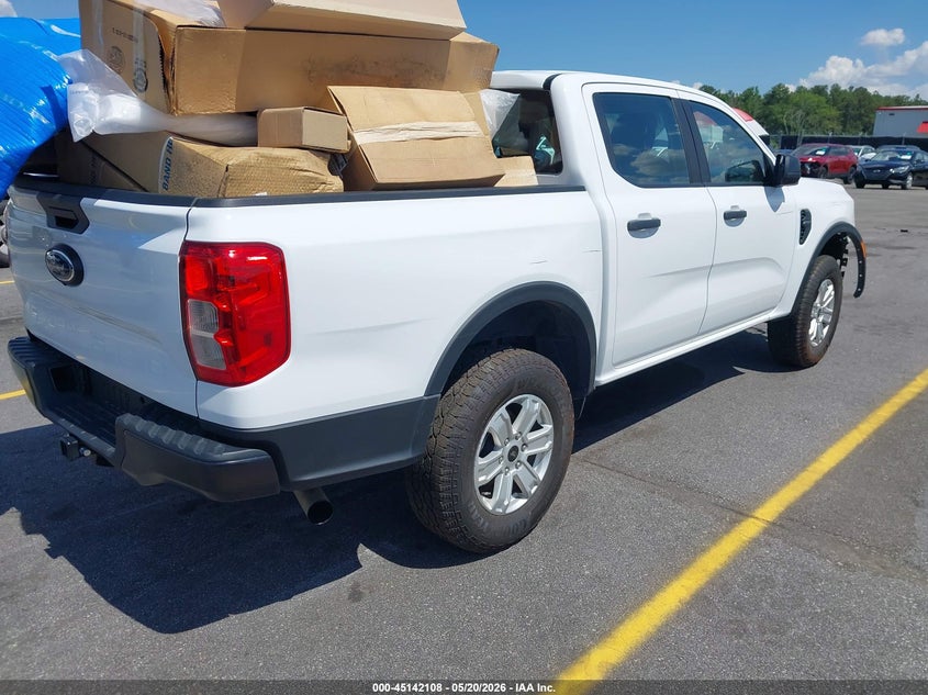 2025 Ford Ranger VIN 1FTER4BH4SLE43470 IAAI salvage auction — FRONT END, Salvage (North Carolina), sold $6,000 on 2026-07-24 (photo 4)