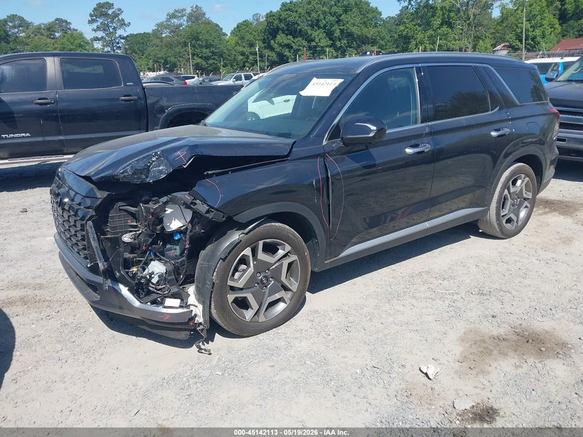 2024 Hyundai Palisade VIN KM8R44GE9RU790694 IAAI salvage auction — LEFT FRONT, Salvage (South Carolina), sold $10,900 on 2026-07-21 (photo 2)
