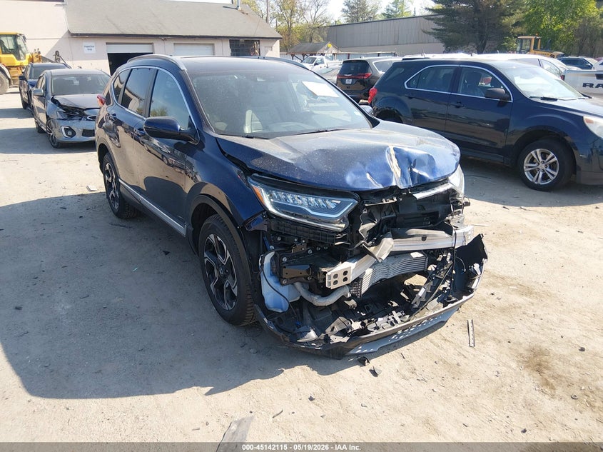 2018 Honda Cr-v VIN 7FARW2H97JE031502 IAAI salvage auction — FRONT END, Salvage (New Hampshire), sold $7,500 on 2026-07-22 (photo 1)