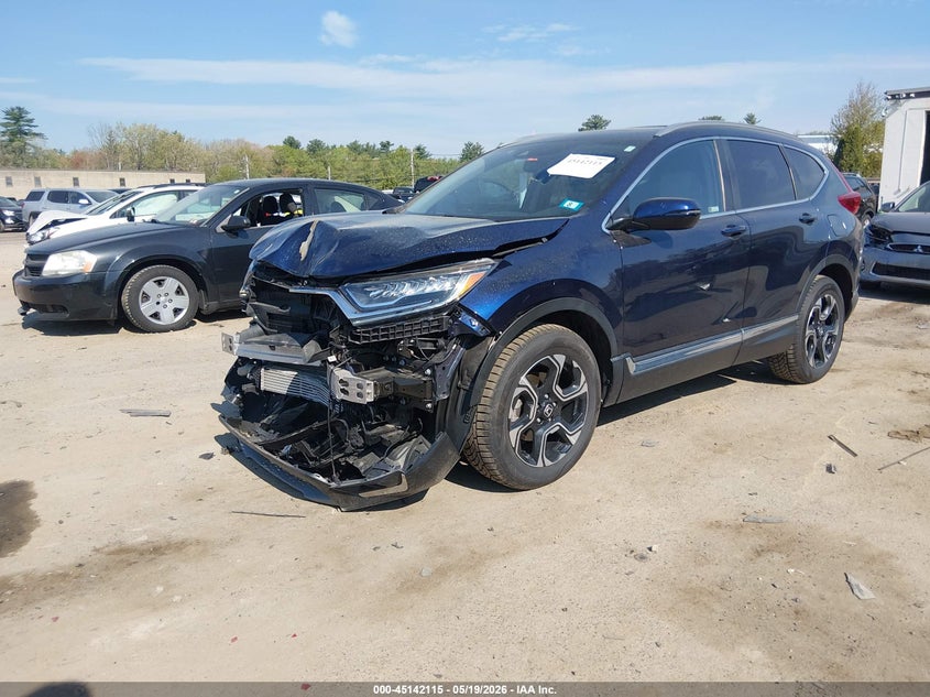 2018 Honda Cr-v VIN 7FARW2H97JE031502 IAAI salvage auction — FRONT END, Salvage (New Hampshire), sold $7,500 on 2026-07-22 (photo 2)