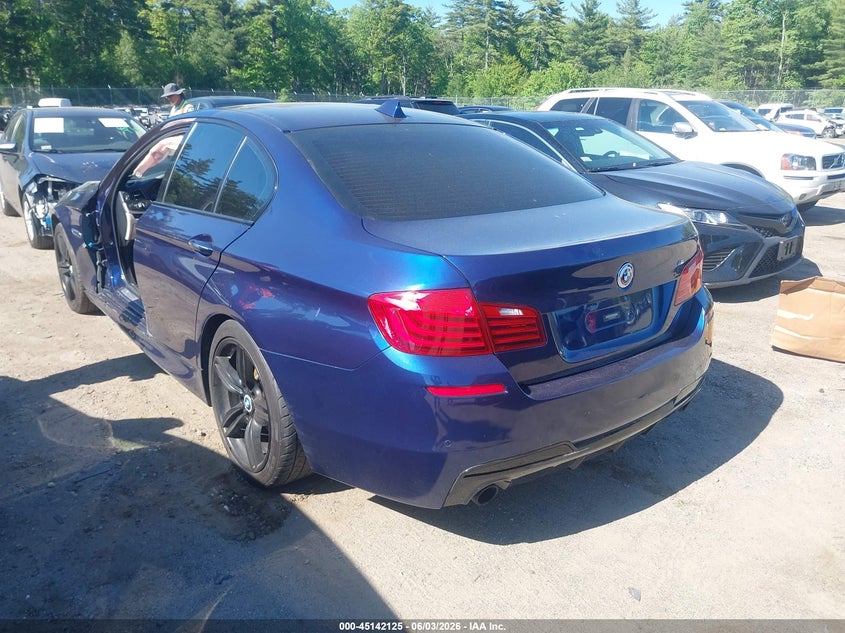 2016 BMW 5er VIN WBA5B3C52GG255806 IAAI salvage auction — SIDE, Salvage Title, sold $3,000 on 2026-07-19 (photo 3)