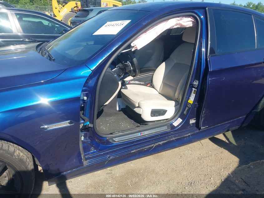 2016 BMW 5er VIN WBA5B3C52GG255806 IAAI salvage auction — SIDE, Salvage Title, sold $3,000 on 2026-07-19 (photo 6)