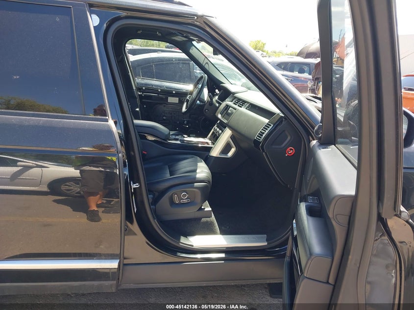 2016 Land rover RANGE ROVER VIN SALGS2KF2GA273945 IAAI salvage auction — FRONT END, Salvage (Utah), sold $5,025 on 2026-07-30 (photo 5)