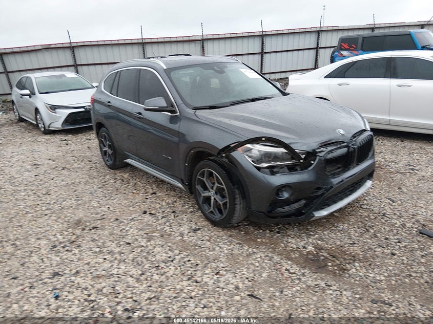 2018 BMW X1 VIN WBXHT3C30J5K21459 IAAI salvage auction — FRONT END, Salvage (Arkansas), sold $4,150 on 2026-07-16 (photo 1)