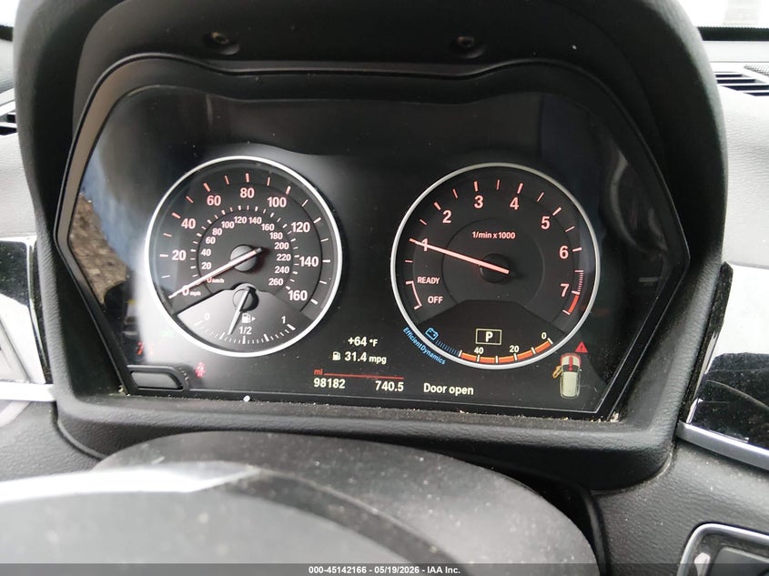 2018 BMW X1 VIN WBXHT3C30J5K21459 IAAI salvage auction — FRONT END, Salvage (Arkansas), sold $4,150 on 2026-07-16 (photo 7)