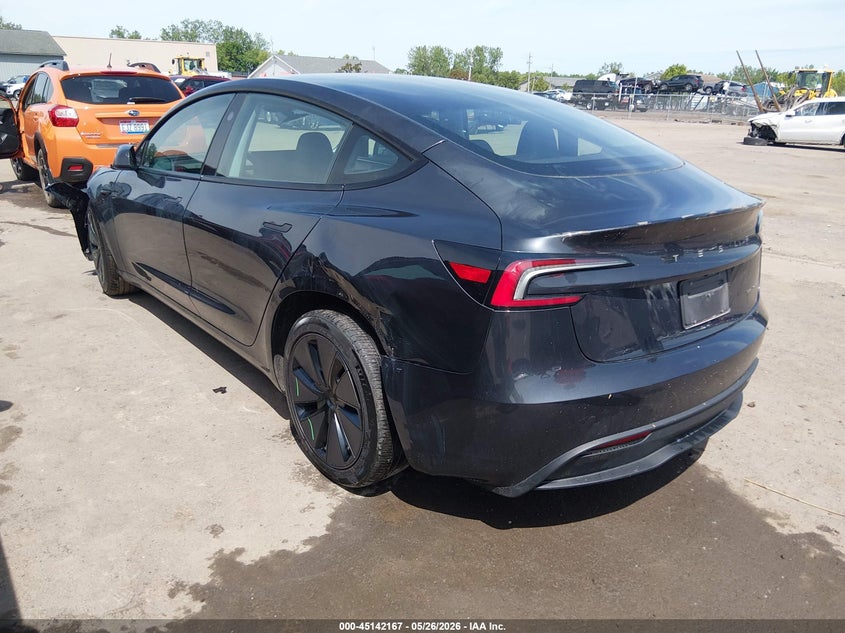 2024 Tesla Model 3 VIN 5YJ3E1EB1RF817247 IAAI salvage auction — LEFT FRONT, Salvage Title, sold $13,100 on 2026-07-28 (photo 3)