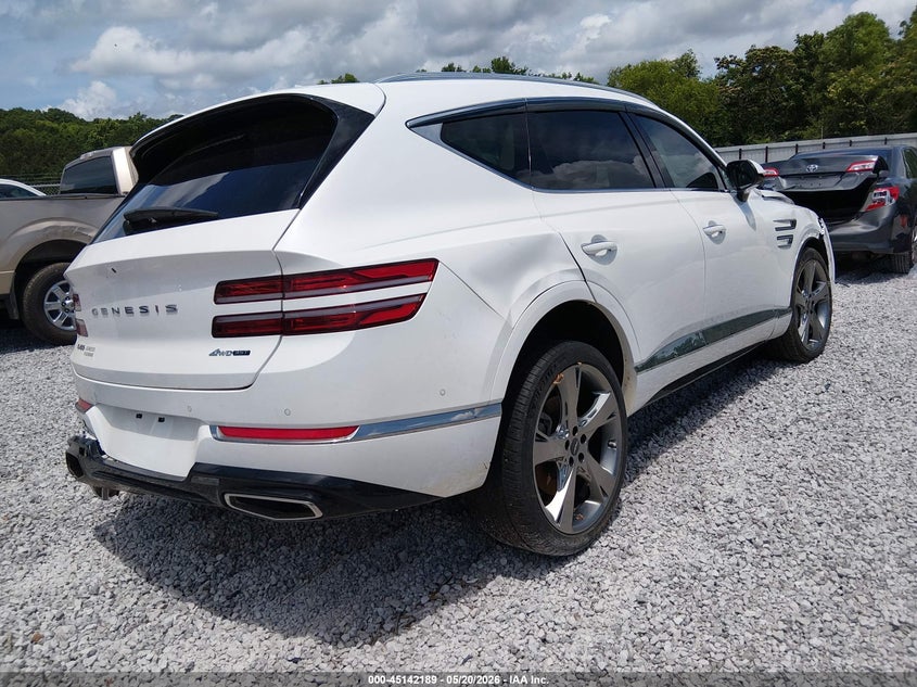 2022 Genesis GV80 VIN KMUHCESC4NU080768 IAAI salvage auction — BIOHAZARD/CHEMICAL, Salvage Title, sold $3,400 on 2026-10-08 (photo 4)