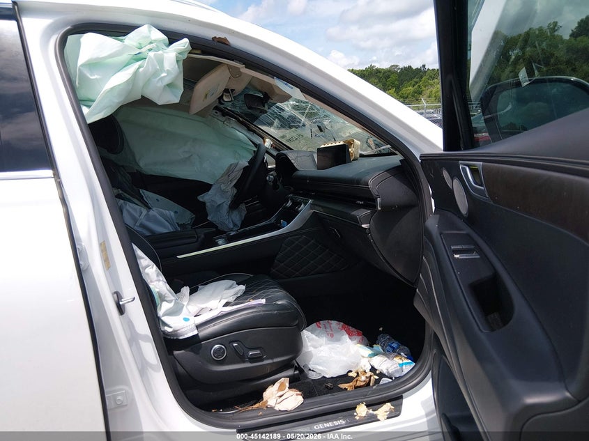 2022 Genesis GV80 VIN KMUHCESC4NU080768 IAAI salvage auction — BIOHAZARD/CHEMICAL, Salvage Title, sold $3,400 on 2026-10-08 (photo 5)