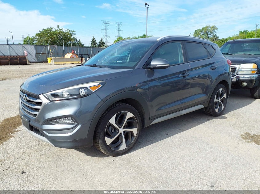 2017 Hyundai Tucson VIN KM8J3CA28HU401437 IAAI salvage auction — NORMAL WEAR, Clear (Illinois), sold $5,100 on 2026-07-20 (photo 2)