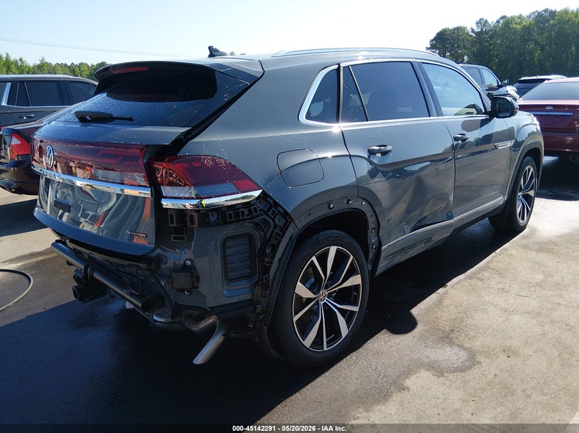 2026 Volkswagen Atlas cross sport VIN 1V2FC2CA1TC212988 IAAI salvage auction — REAR END, Salvage Title, sold $9,600 on 2026-07-22 (photo 4)