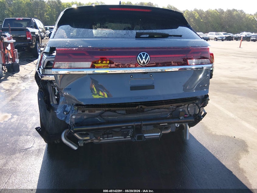 2026 Volkswagen Atlas cross sport VIN 1V2FC2CA1TC212988 IAAI salvage auction — REAR END, Salvage Title, sold $9,600 on 2026-07-22 (photo 6)