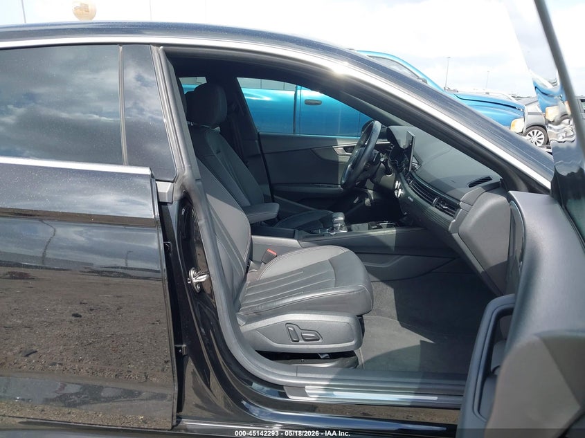 2020 Audi A5 VIN WAUANCF51LA004144 IAAI salvage auction — REAR END, Original (Texas), sold $9,600 on 2026-07-30 (photo 5)
