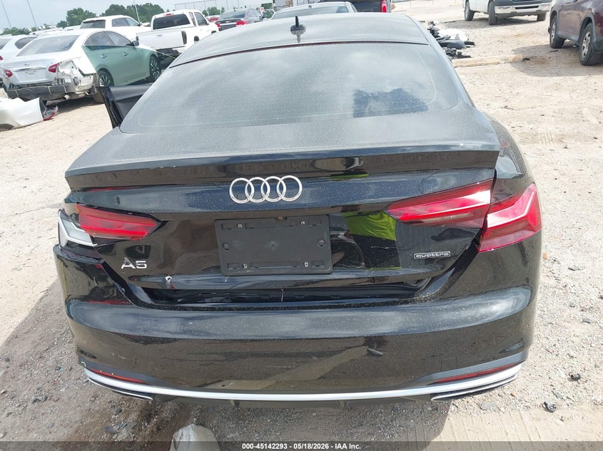2020 Audi A5 VIN WAUANCF51LA004144 IAAI salvage auction — REAR END, Original (Texas), sold $9,600 on 2026-07-30 (photo 6)
