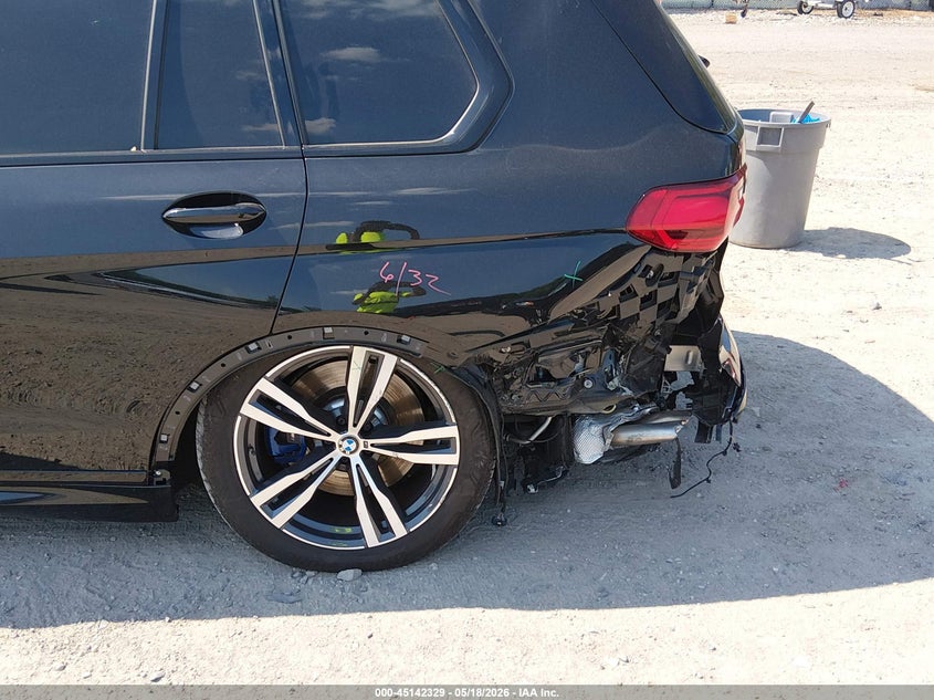 2022 BMW X7 VIN 5UXCX6C04N9M68905 IAAI salvage auction — LEFT REAR, Salvage (New Jersey), sold $20,200 on 2026-07-28 (photo 6)
