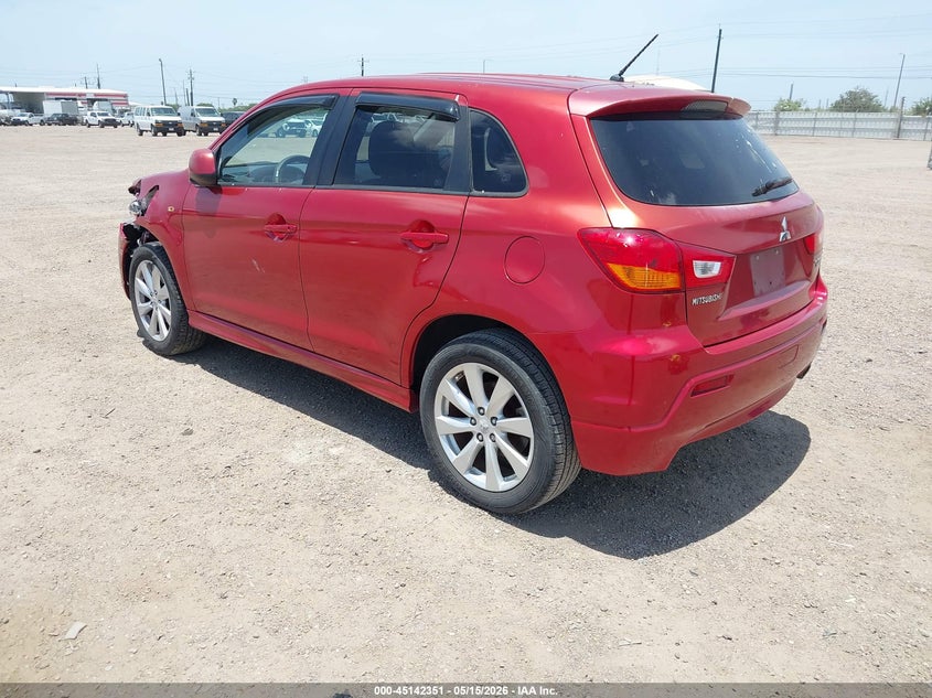 2012 Mitsubishi Outlander VIN JA4AP4AUXCZ003037 IAAI salvage auction — LEFT FRONT, Original (Texas), sold $1,475 on 2026-07-15 (photo 3)