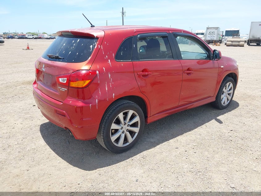 2012 Mitsubishi Outlander VIN JA4AP4AUXCZ003037 IAAI salvage auction — LEFT FRONT, Original (Texas), sold $1,475 on 2026-07-15 (photo 4)