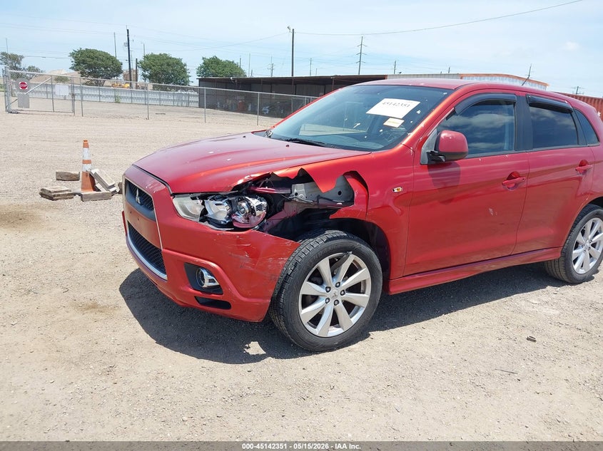 2012 Mitsubishi Outlander VIN JA4AP4AUXCZ003037 IAAI salvage auction — LEFT FRONT, Original (Texas), sold $1,475 on 2026-07-15 (photo 6)