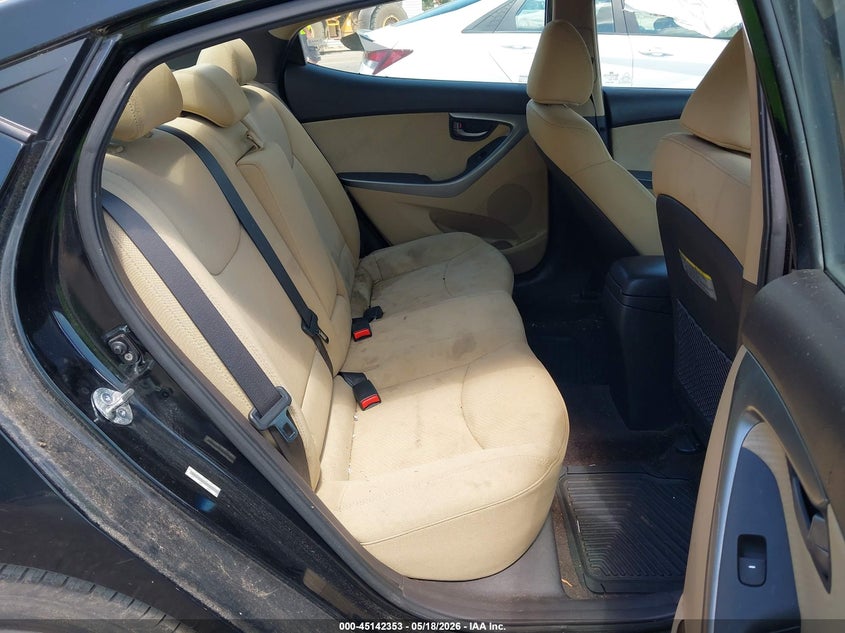 2011 Hyundai Elantra VIN KMHDH4AE1BU087913 IAAI salvage auction — NORMAL WEAR, Salvage (Texas), sold $375 on 2026-07-27 (photo 8)