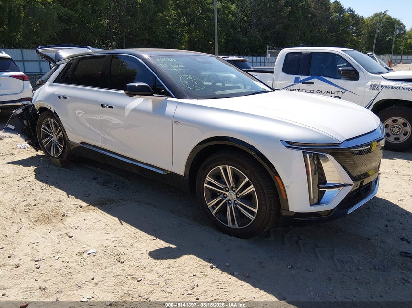 2025 Cadillac Lyriq VIN 1GYKPNRK4SZ310280 — IAAI salvage auction photo