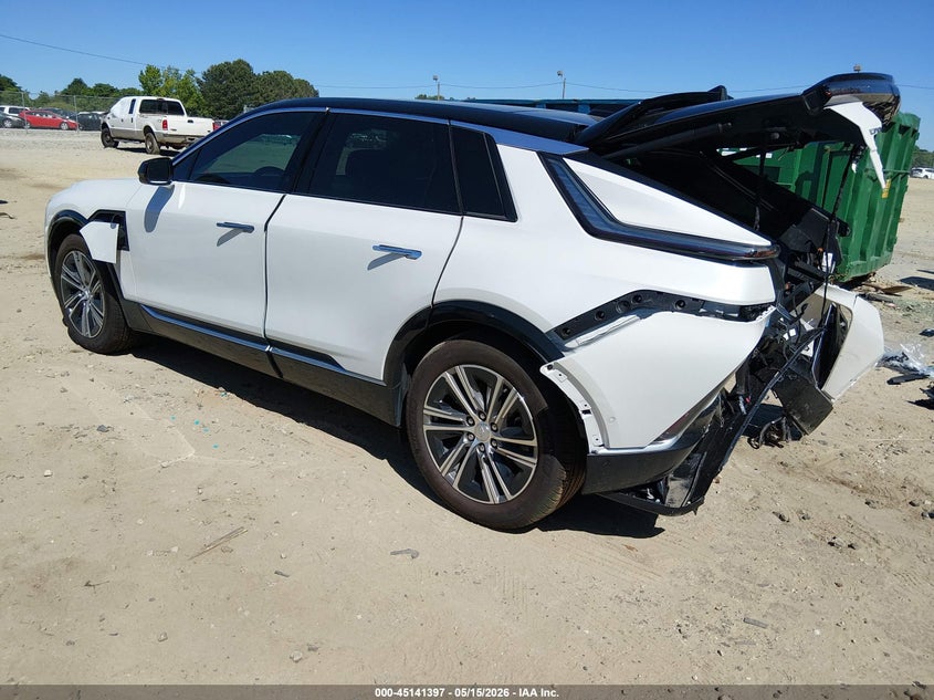 2025 Cadillac Lyriq VIN 1GYKPNRK4SZ310280 IAAI salvage auction — REAR END, Salvage (Georgia), sold $10,525 on 2026-08-20 (photo 3)