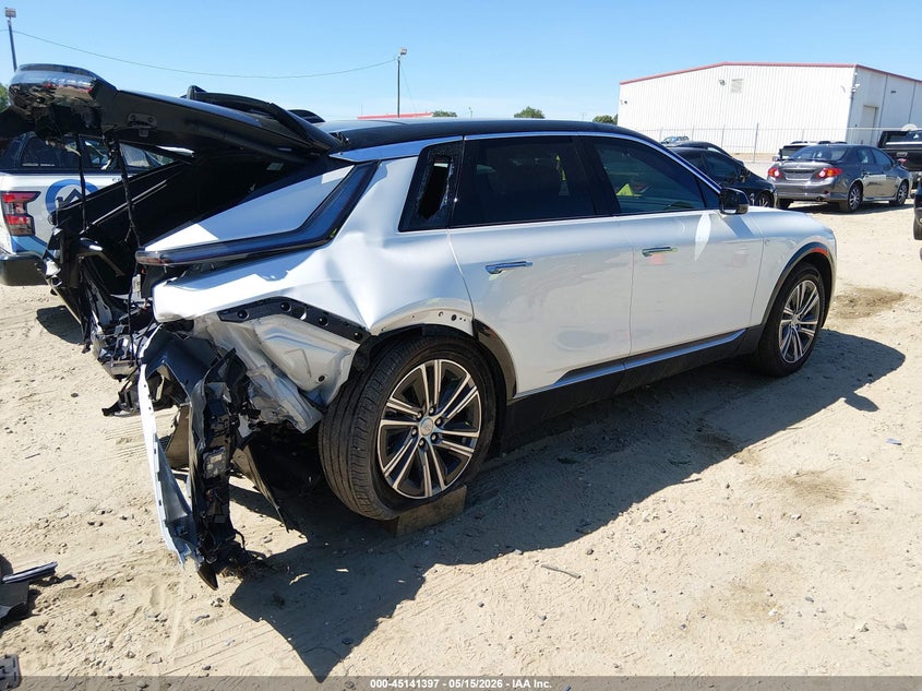 2025 Cadillac Lyriq VIN 1GYKPNRK4SZ310280 IAAI salvage auction — REAR END, Salvage (Georgia), sold $10,525 on 2026-08-20 (photo 4)