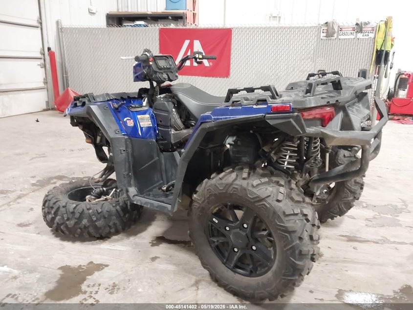 2024 Polaris Sportsman VIN 4XASXZ853RB153764 IAAI salvage auction — LEFT FRONT, Regular Certificate (Iowa), sold $4,650 on 2026-07-07 (photo 3)