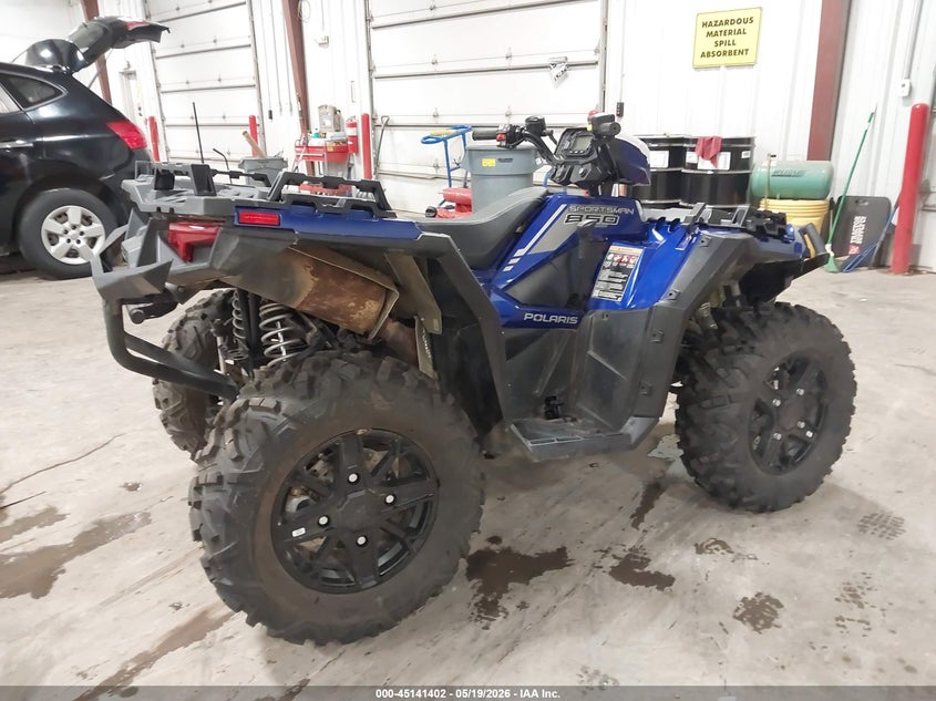 2024 Polaris Sportsman VIN 4XASXZ853RB153764 IAAI salvage auction — LEFT FRONT, Regular Certificate (Iowa), sold $4,650 on 2026-07-07 (photo 4)
