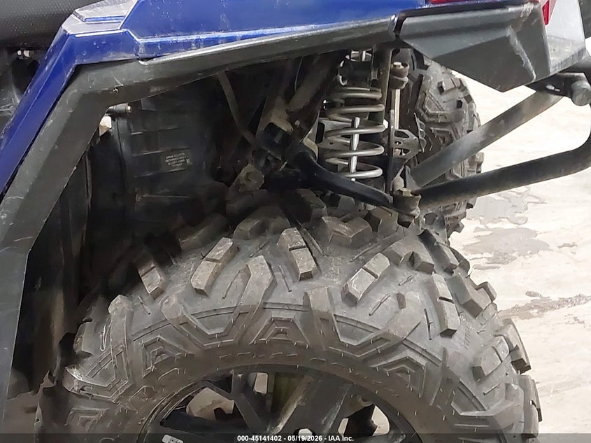 2024 Polaris Sportsman VIN 4XASXZ853RB153764 IAAI salvage auction — LEFT FRONT, Regular Certificate (Iowa), sold $4,650 on 2026-07-07 (photo 9)