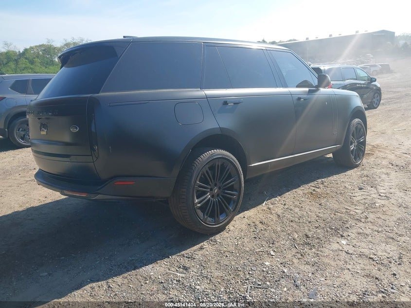 2023 Land rover RANGE ROVER VIN SALK1BE79PA024785 IAAI salvage auction — LEFT FRONT, Salvage (Florida), sold $66,350 on 2026-07-20 (photo 4)