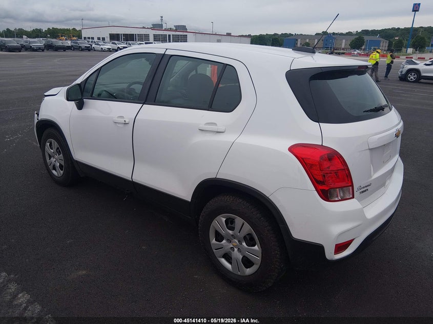 2018 Chevrolet Trax VIN KL7CJKSB4JB555878 IAAI salvage auction — FRONT END, Salvage (Illinois), sold $925 on 2026-07-28 (photo 3)
