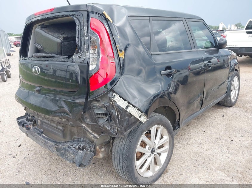 2019 Kia Soul VIN KNDJP3A56K7668052 IAAI salvage auction — REAR END, Salvage (Texas), sold $675 on 2026-07-28 (photo 6)
