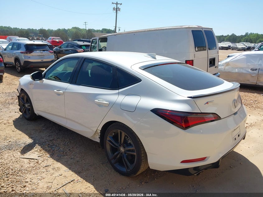 2025 Acura Integra VIN 19UDE4H37SA019104 IAAI salvage auction — FRONT END, Salvage (North Carolina), sold $10,650 on 2026-08-17 (photo 3)