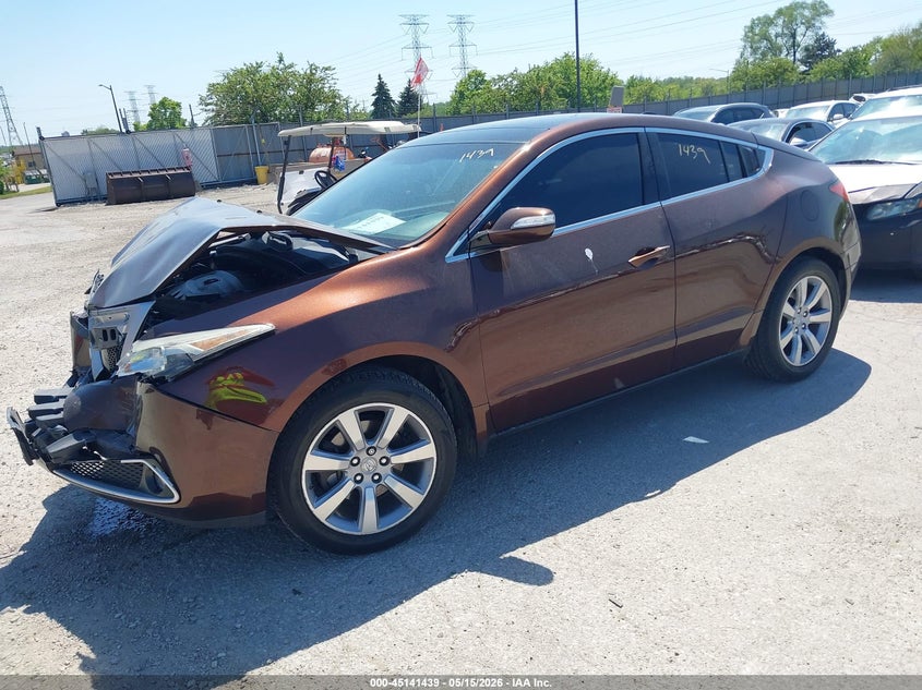 2010 Acura Zdx VIN 2HNYB1H6XAH503554 IAAI salvage auction — NORMAL WEAR, Salvage (Texas), sold $575 on 2026-07-06 (photo 2)