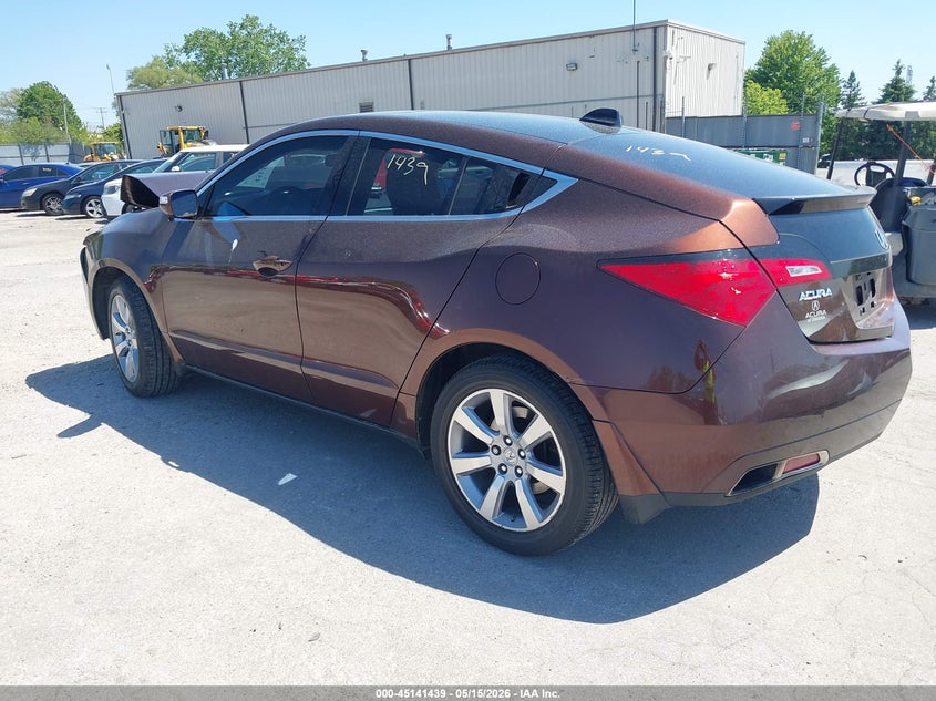 2010 Acura Zdx VIN 2HNYB1H6XAH503554 IAAI salvage auction — NORMAL WEAR, Salvage (Texas), sold $575 on 2026-07-06 (photo 3)