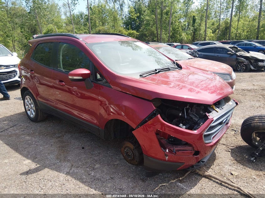 2018 Ford Ecosport VIN MAJ3P1TE5JC165506 IAAI salvage auction — FRONT END, Salvage (Ohio), sold $300 on 2026-07-21 (photo 1)