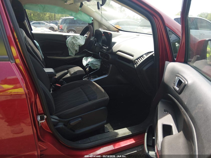 2018 Ford Ecosport VIN MAJ3P1TE5JC165506 IAAI salvage auction — FRONT END, Salvage (Ohio), sold $300 on 2026-07-21 (photo 5)