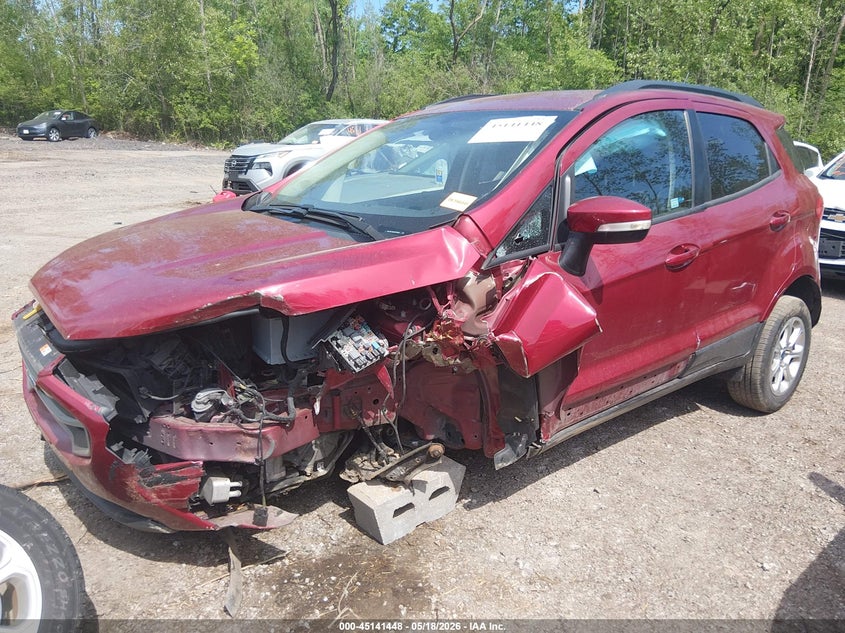 2018 Ford Ecosport VIN MAJ3P1TE5JC165506 IAAI salvage auction — FRONT END, Salvage (Ohio), sold $300 on 2026-07-21 (photo 6)