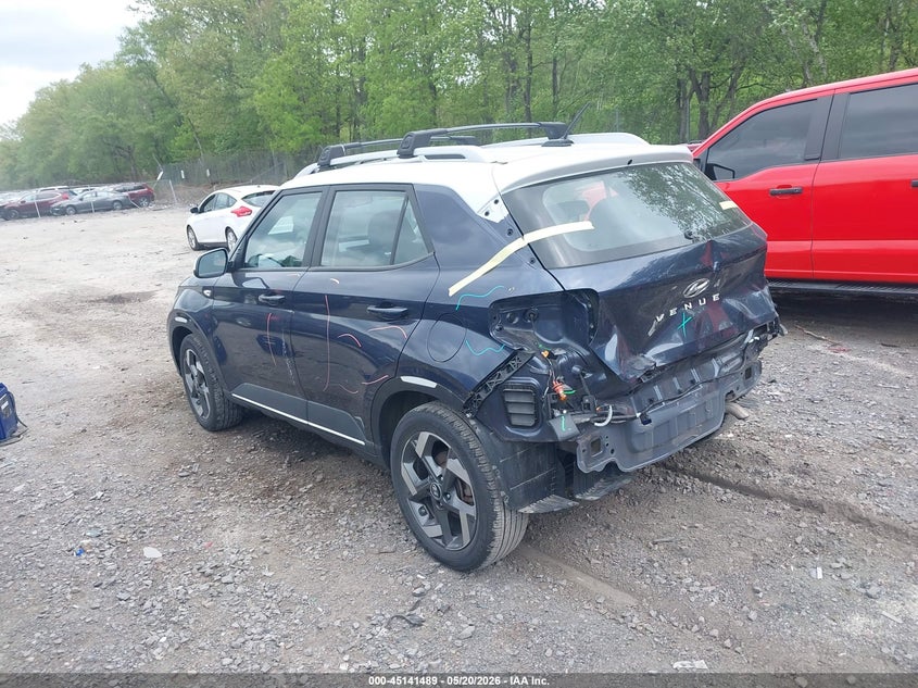 2025 Hyundai Venue VIN KMHRC8A30SU345669 IAAI salvage auction — REAR END, Mv-907A (New York), sold $5,600 on 2026-07-14 (photo 3)