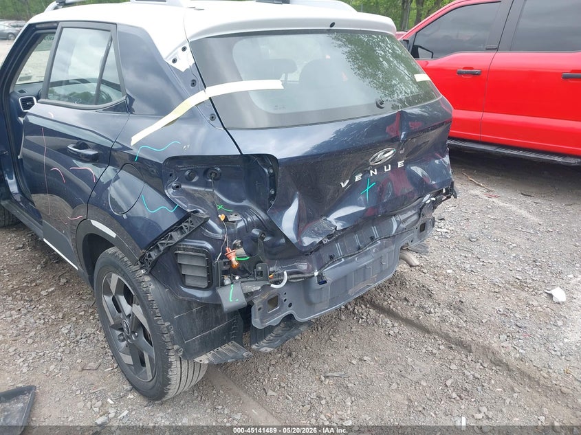 2025 Hyundai Venue VIN KMHRC8A30SU345669 IAAI salvage auction — REAR END, Mv-907A (New York), sold $5,600 on 2026-07-14 (photo 6)