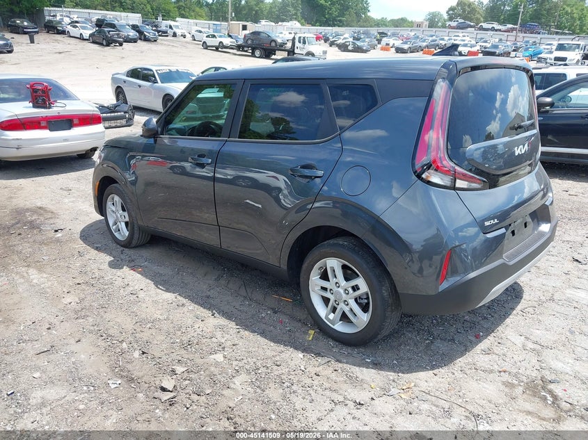 2025 Kia Soul VIN KNDJ23AU2S7955118 IAAI salvage auction — RIGHT FRONT, Salvage (Georgia), sold $5,400 on 2026-07-29 (photo 3)