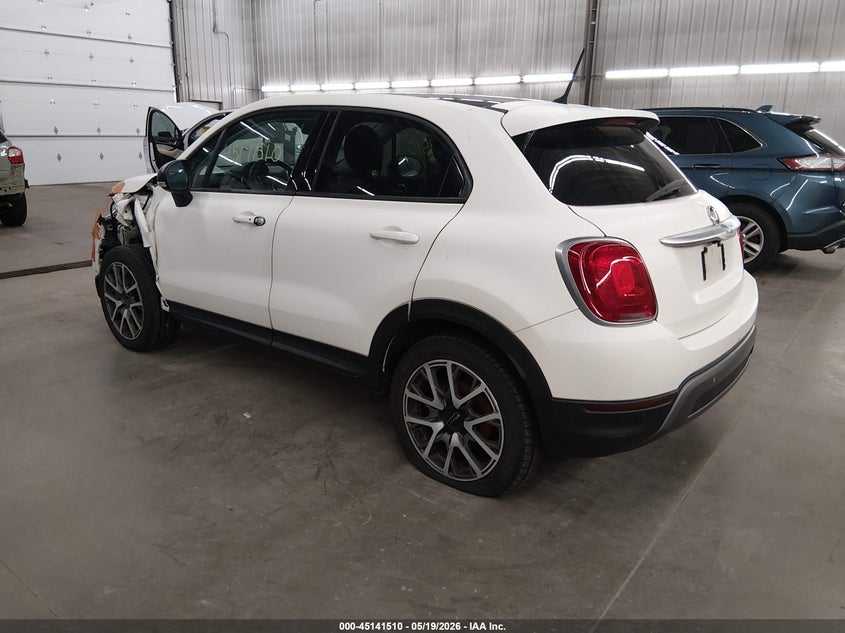 2016 Fiat 500x VIN ZFBCFYET0GP334557 IAAI salvage auction — LEFT FRONT, Prior Salvage (Minnesota), sold $1,400 on 2026-09-09 (photo 3)