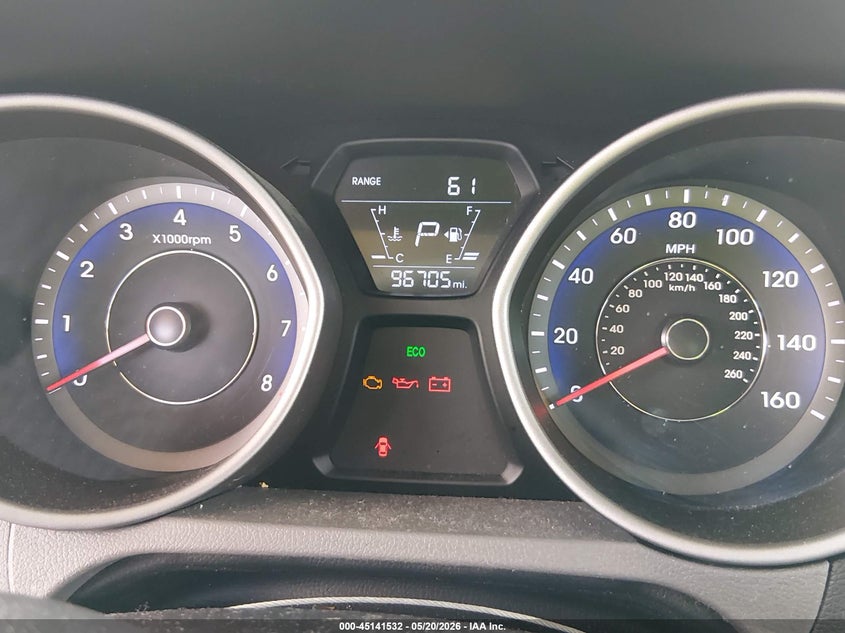 2015 Hyundai Elantra VIN KMHDH4AE5FU328846 IAAI salvage auction — FRONT END, Rebuildable (Florida), sold $825 on 2026-07-14 (photo 7)