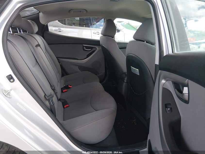 2015 Hyundai Elantra VIN KMHDH4AE5FU328846 IAAI salvage auction — FRONT END, Rebuildable (Florida), sold $825 on 2026-07-14 (photo 8)