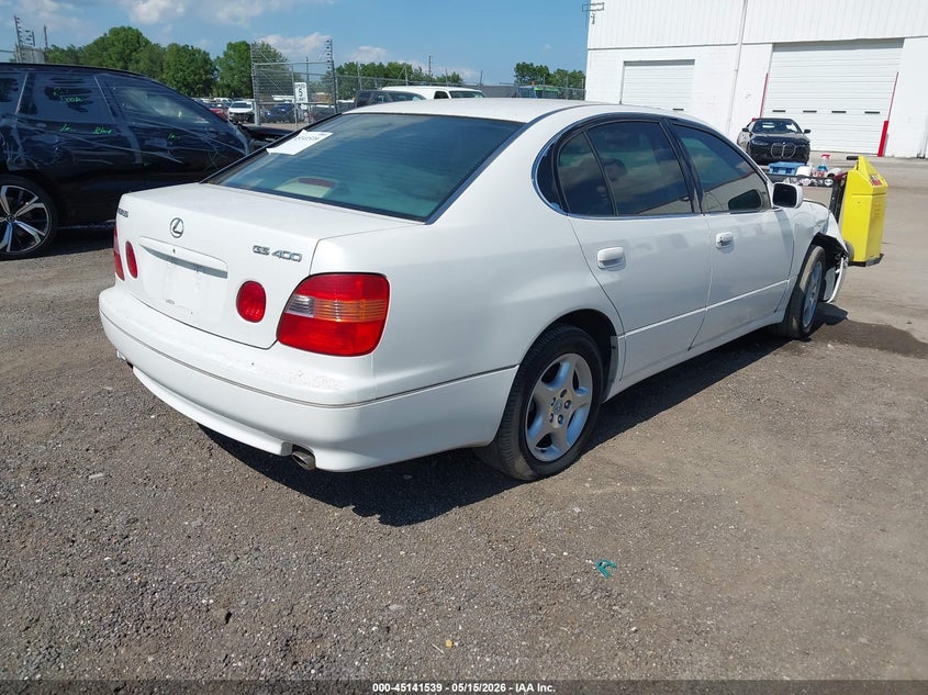 2000 Lexus Gs VIN JT8BH68X5Y0023161 IAAI salvage auction — FRONT END, Rebuildable (Florida), sold $325 on 2026-07-15 (photo 4)