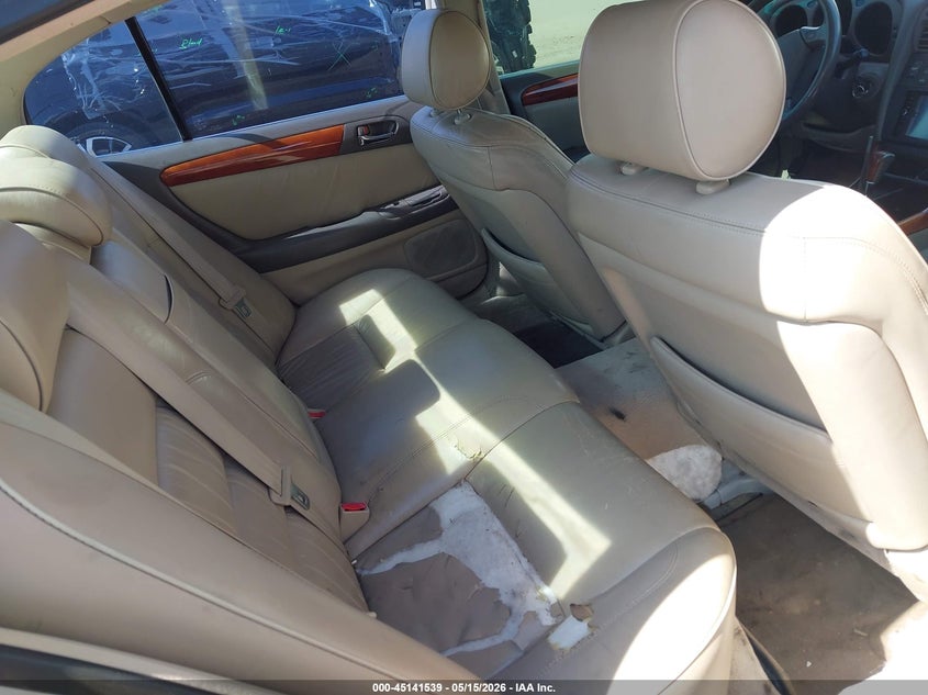 2000 Lexus Gs VIN JT8BH68X5Y0023161 IAAI salvage auction — FRONT END, Rebuildable (Florida), sold $325 on 2026-07-15 (photo 8)