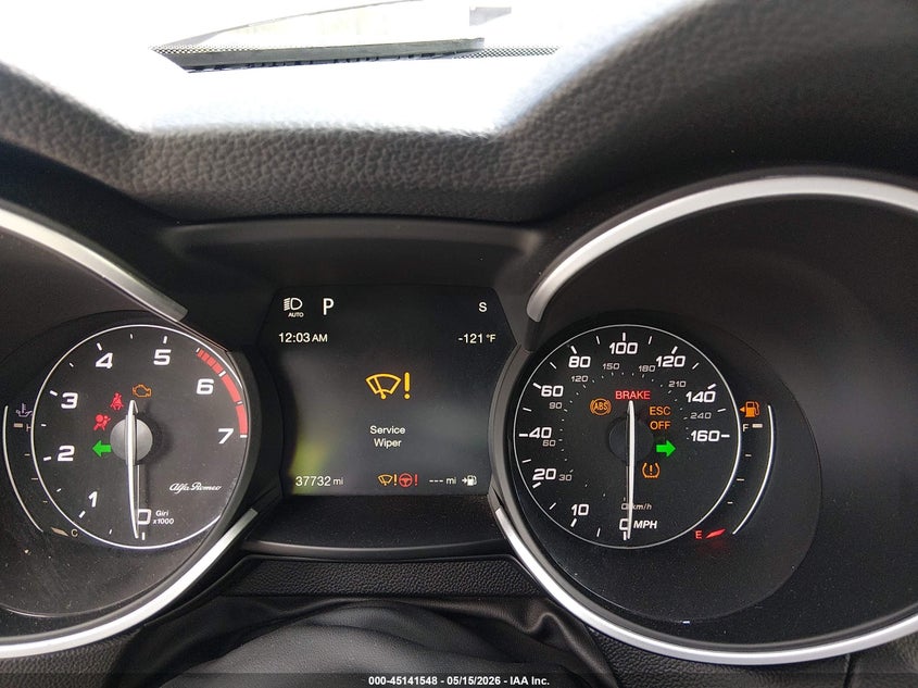 2019 Alfa romeo Stelvio VIN ZASPAJAN1K7C51994 IAAI salvage auction — FRONT END, Rebuildable (Florida), sold $2,300 on 2026-07-29 (photo 7)