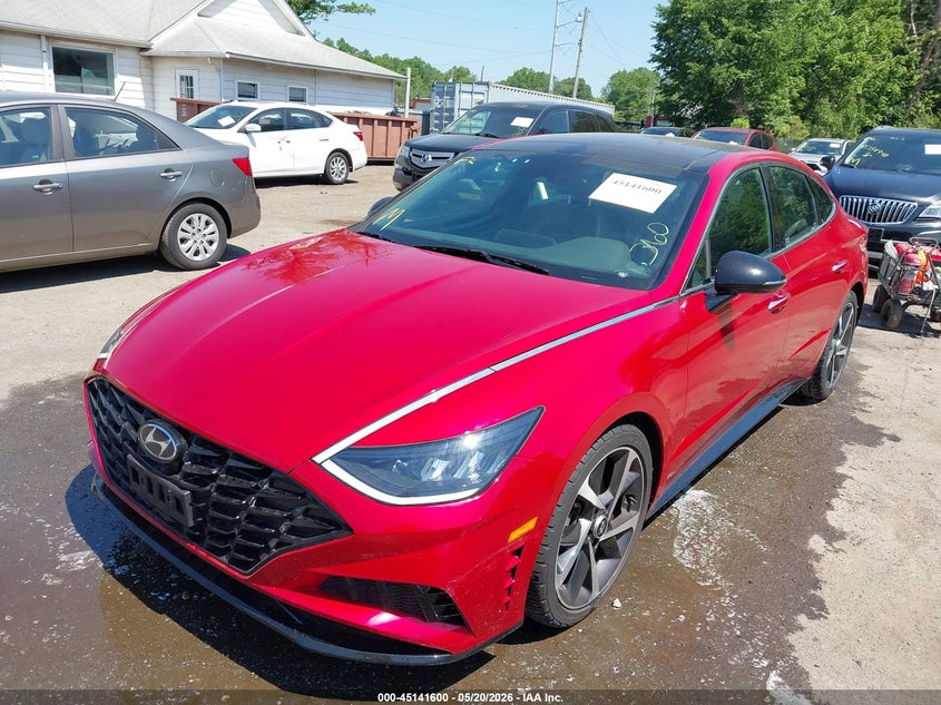 2022 Hyundai Sonata VIN 5NPEJ4J27NH140650 IAAI salvage auction — RIGHT SIDE, Salvage - 75% Or Less (Maryland), sold $4,550 on 2026-07-29 (photo 2)
