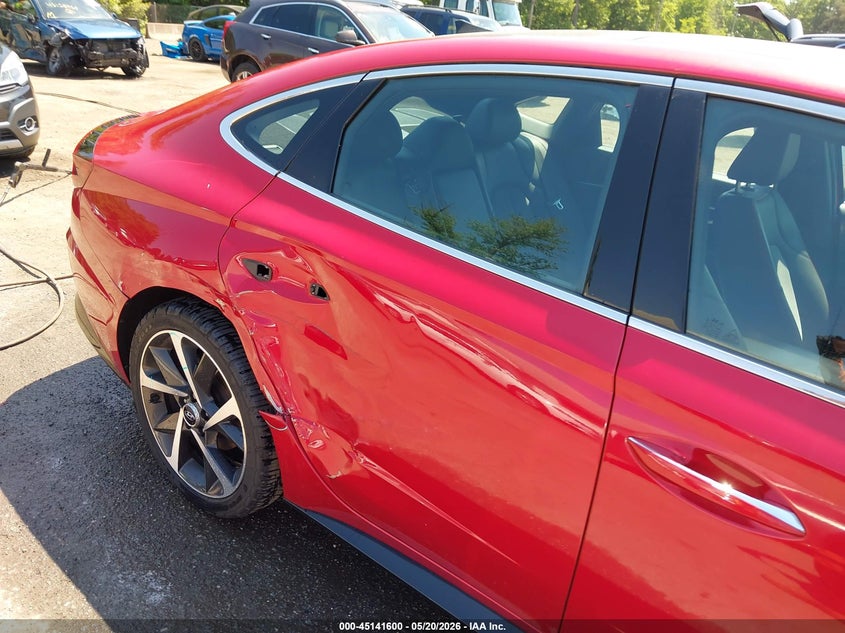 2022 Hyundai Sonata VIN 5NPEJ4J27NH140650 IAAI salvage auction — RIGHT SIDE, Salvage - 75% Or Less (Maryland), sold $4,550 on 2026-07-29 (photo 6)