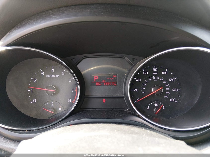 2016 Kia SEDONA VIN KNDMB5C1XG6160424 IAAI salvage auction — THEFT, Salvage (Kansas), sold $1,550 on 2026-07-17 (photo 7)